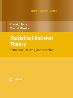 cover image of Statistical Decision Theory